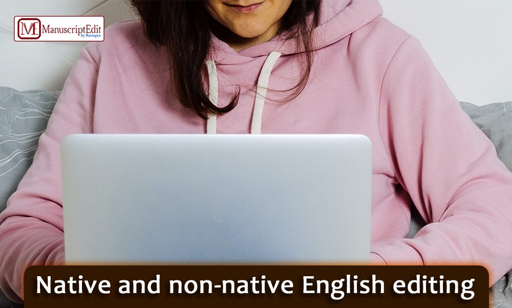 Native and non-native English editing