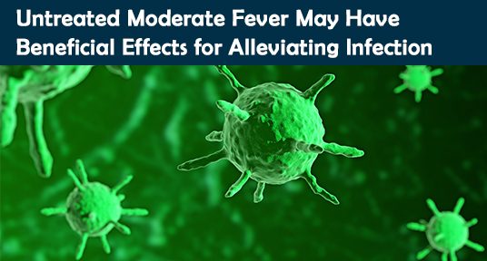 Untreated Moderate Fever May Have Beneficial Effects for Alleviating Infection