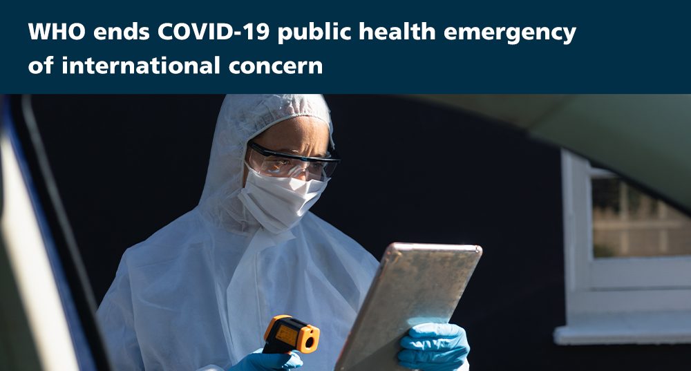 WHO ends COVID-19 public health emergency of international concern