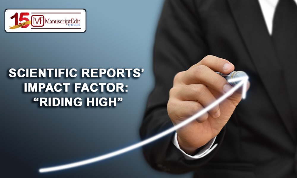 Scientific Reports Impact factor: “riding high”