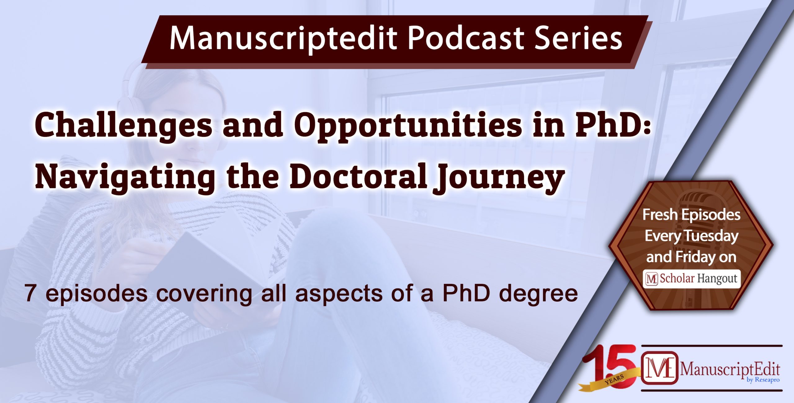 Episode 1: Challenges and Opportunities for PhD students- Embarking on the PhD journey: Deciding study topic and planning ahead