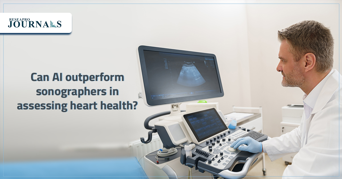 Is AI better at assessing heart health than sonographers?