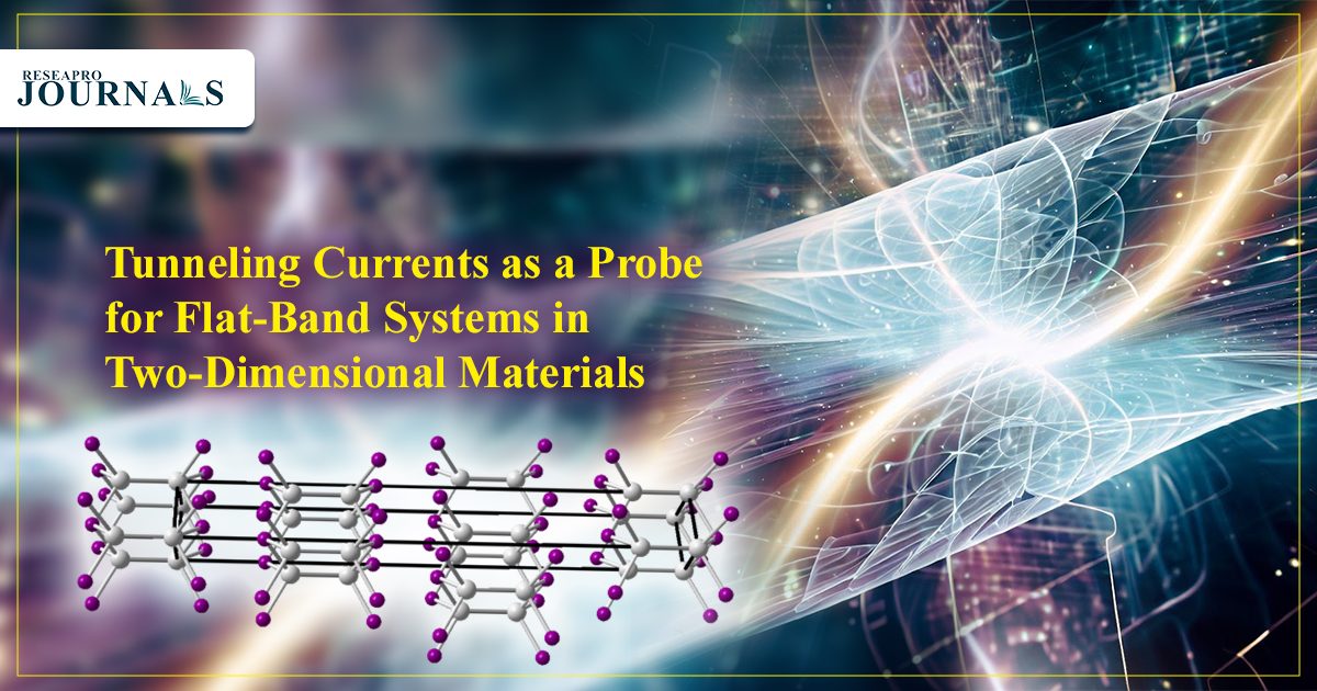 Tunneling Currents as a Probe for Flat-Band Systems in Two-Dimensional Materials