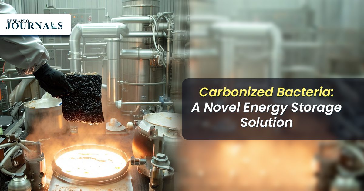 Carbonized Bacteria: A Novel Energy Storage Solution
