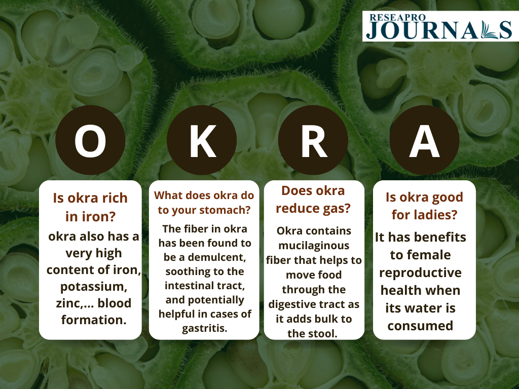Okra is low in calories but packed full of nutrients. The vitamin C in okra helps support healthy immune function