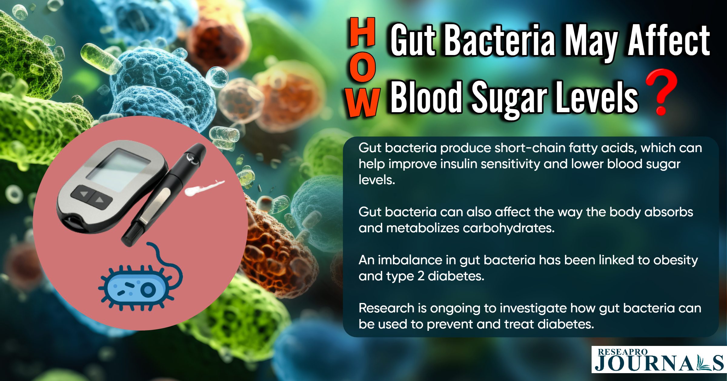 How Gut Bacteria May Affect Blood Sugar Levels ?