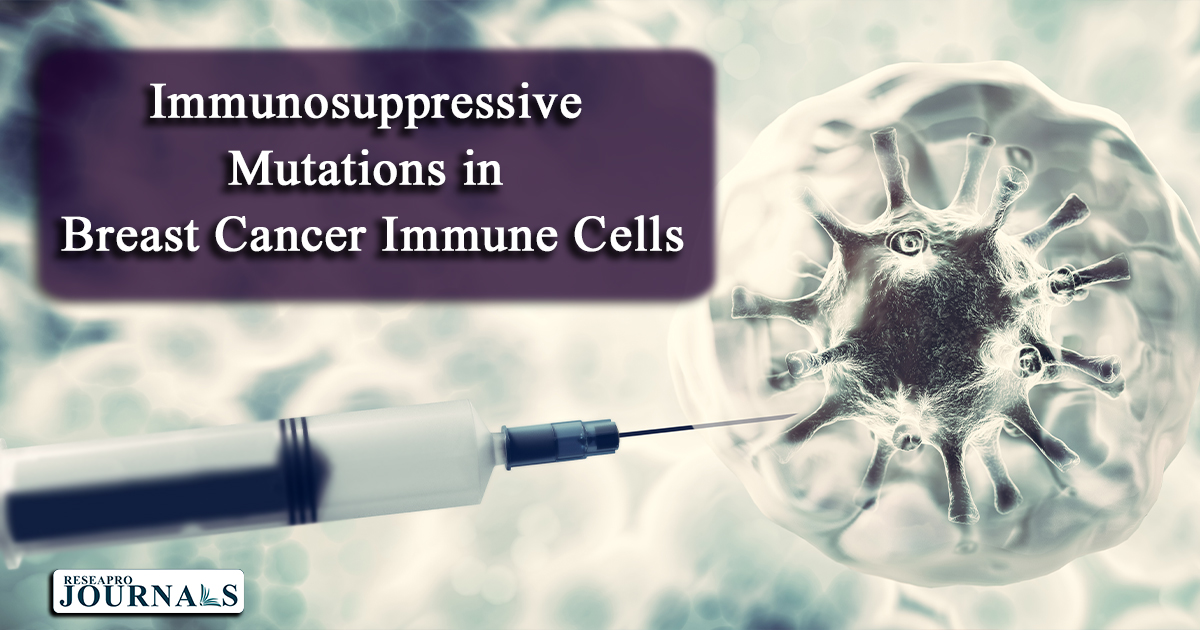 Immunosuppressive Mutations in Breast Cancer Immune Cells