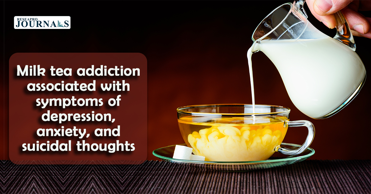 Milk tea addiction linked to depression and anxiety in adolescents