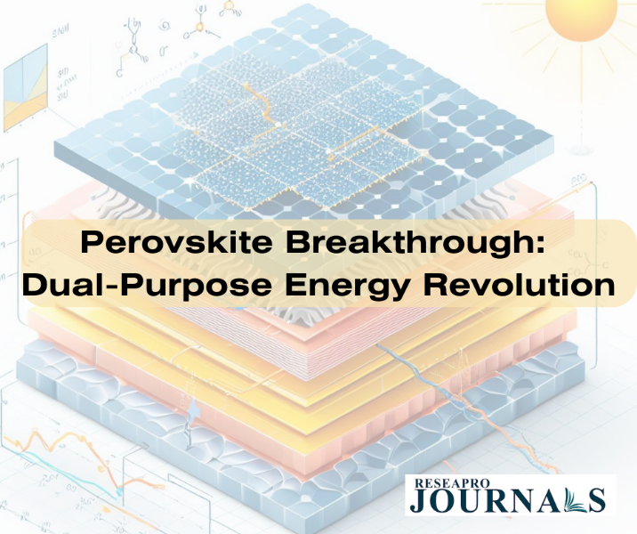 Perovskite Breakthrough: Dual-Purpose Energy Revolution