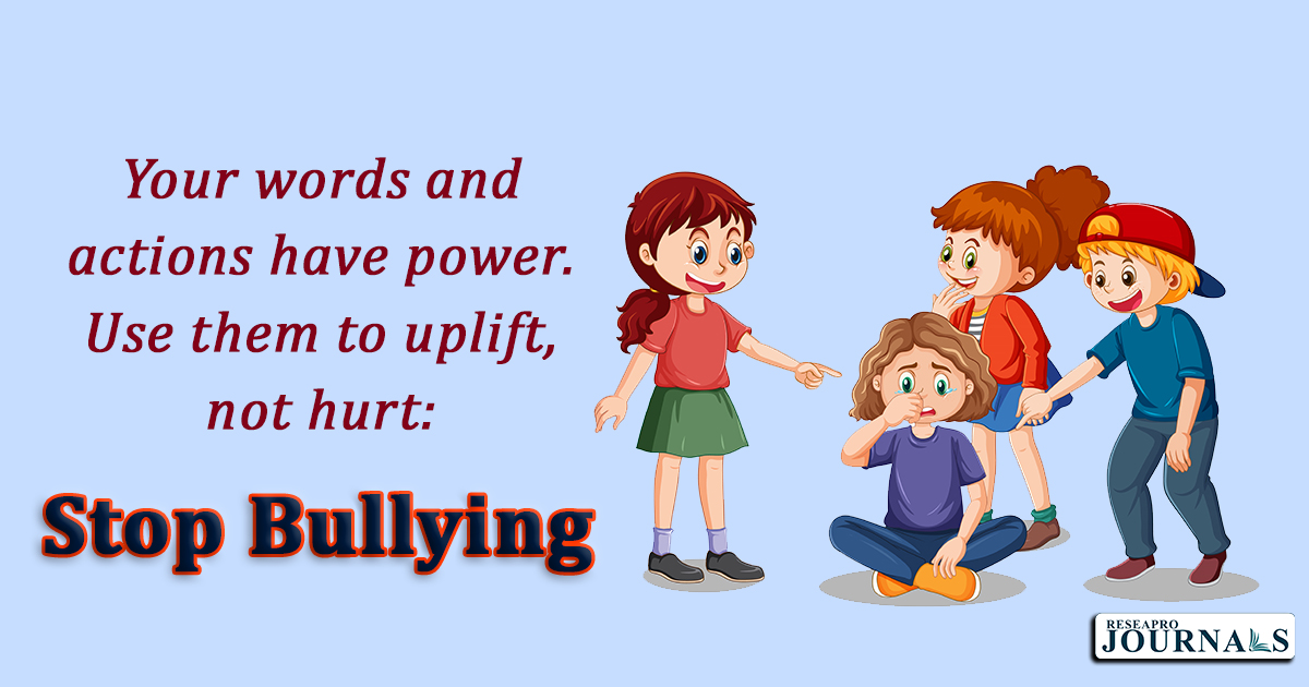 Your words and actions have power. Use them to uplift, not hurt: Stop Bullying