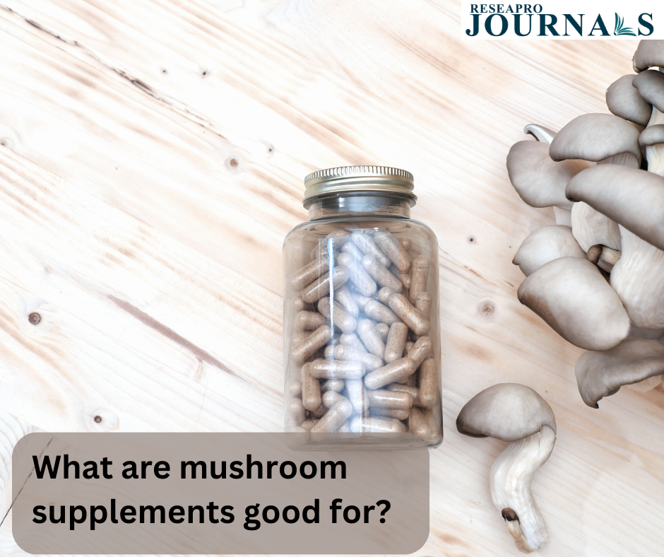 What are mushroom supplements good for?