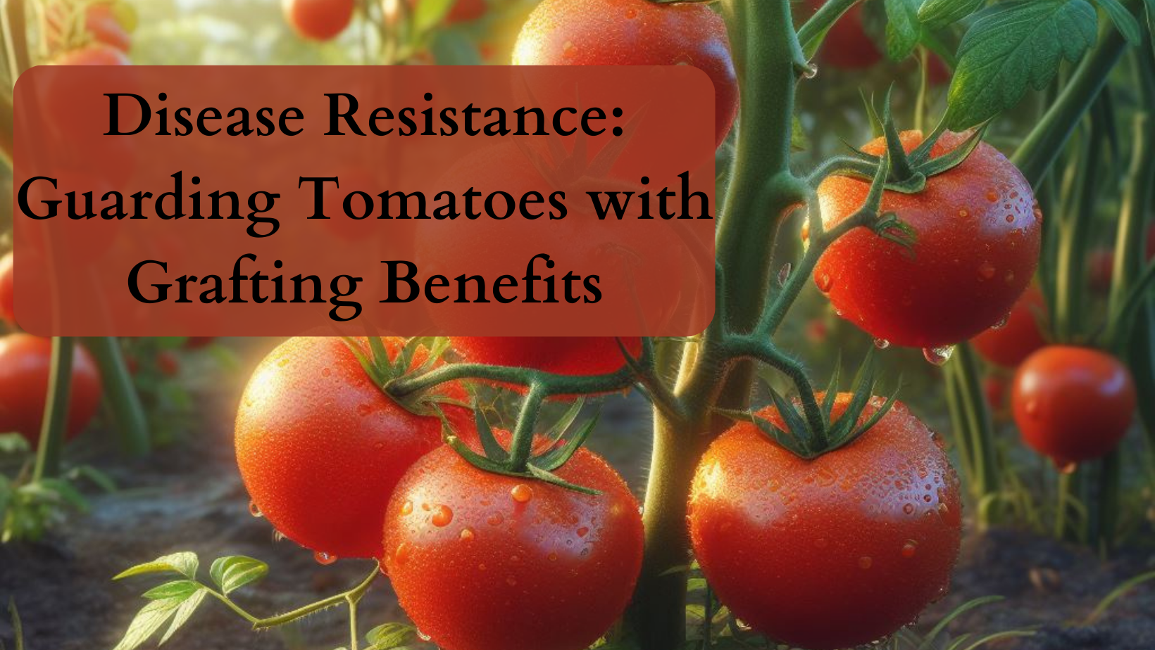 Disease Resistance: Guarding Tomatoes with Grafting Benefits