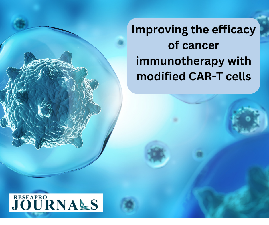 Improving the efficacy of cancer immunotherapy with modified CAR-T cells
