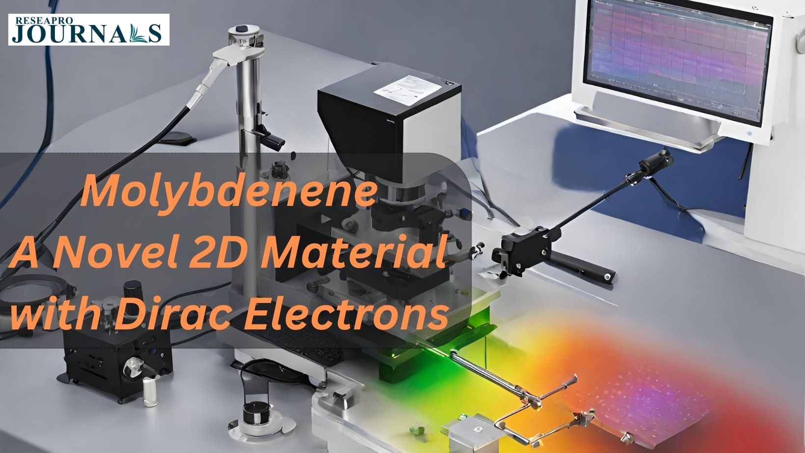 Molybdenene: A Novel 2D Material with Dirac Electrons