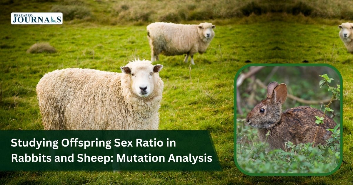 Studying Offspring Sex Ratio in Rabbits and Sheep: Mutation Analysis