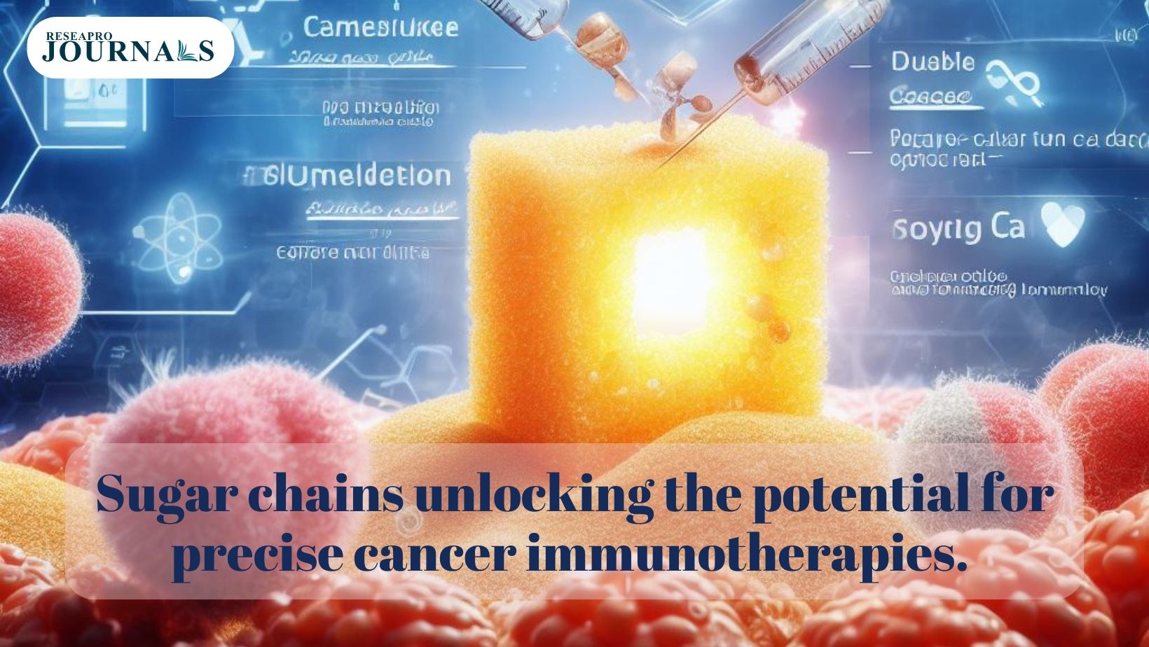 Sugar chains unlocking the potential for precise cancer immunotherapies.