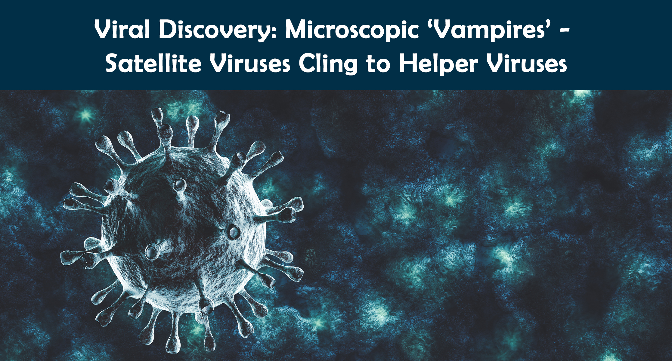 Viral Discovery: Microscopic ‘Vampires’ – Satellite Viruses Cling to Helper Viruses