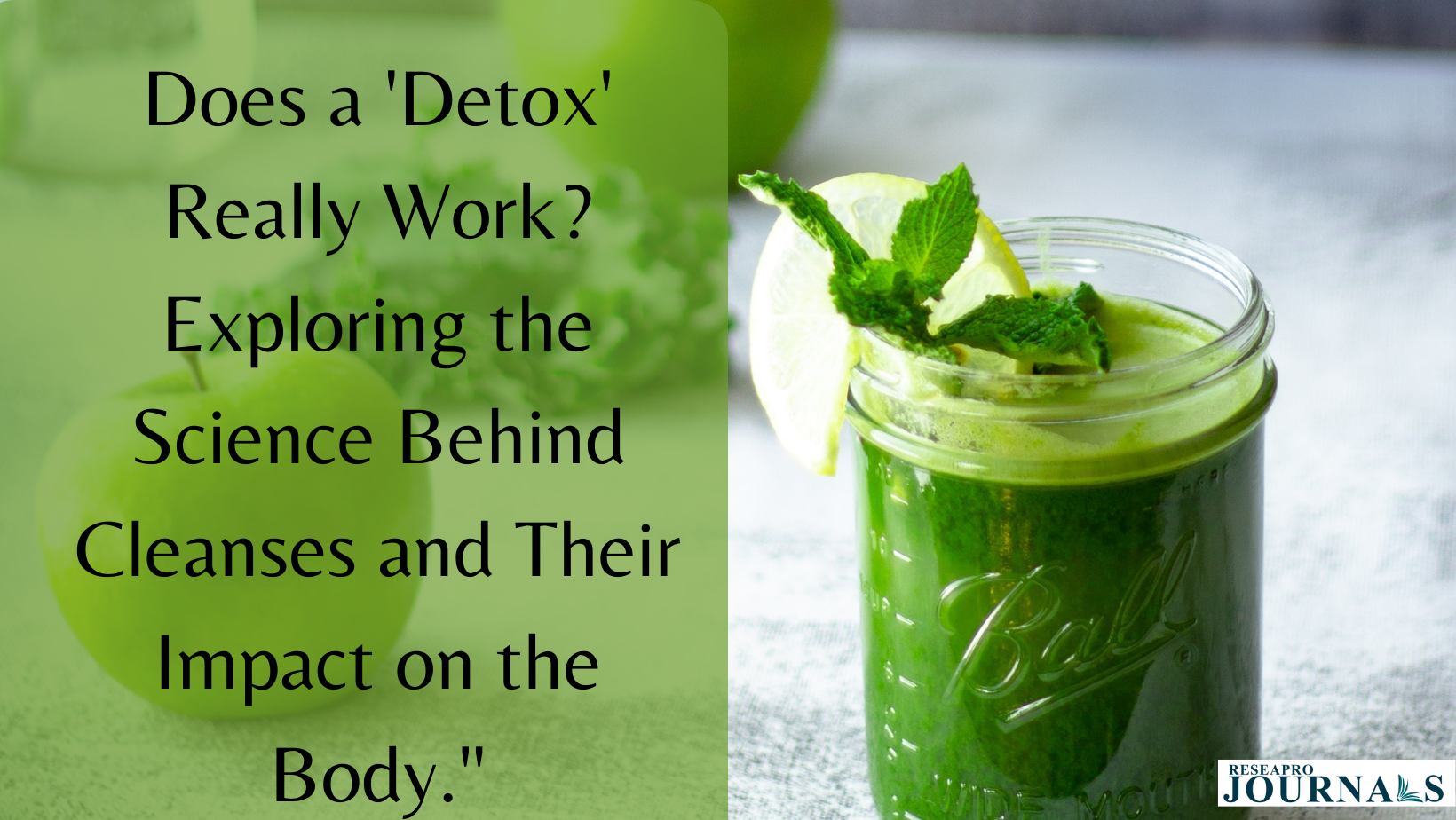 Does a Detox Really Work ?