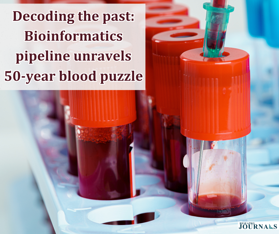 Decoding the past: Bioinformatics pipeline unravels 50-year blood puzzle