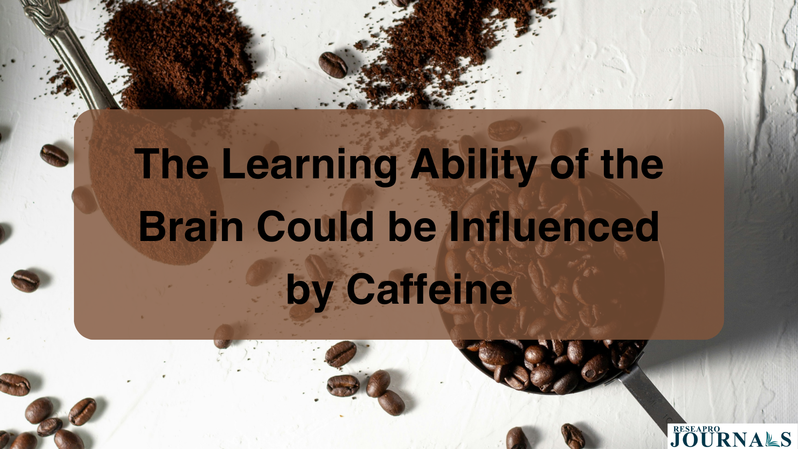 The Learning ability of the Brain Could be Influenced by Caffeine