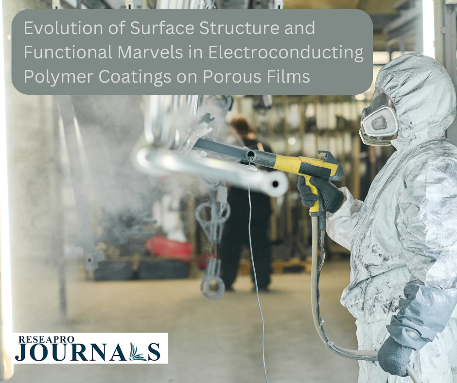 Evolution of Surface Structure and Functional Marvels in Electroconducting Polymer Coatings on Porous Films