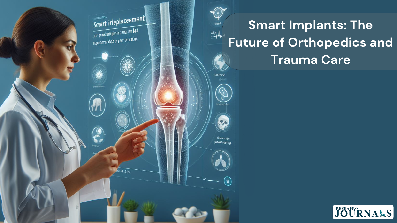 Smart Implants: The Future of Orthopedics and Trauma Care