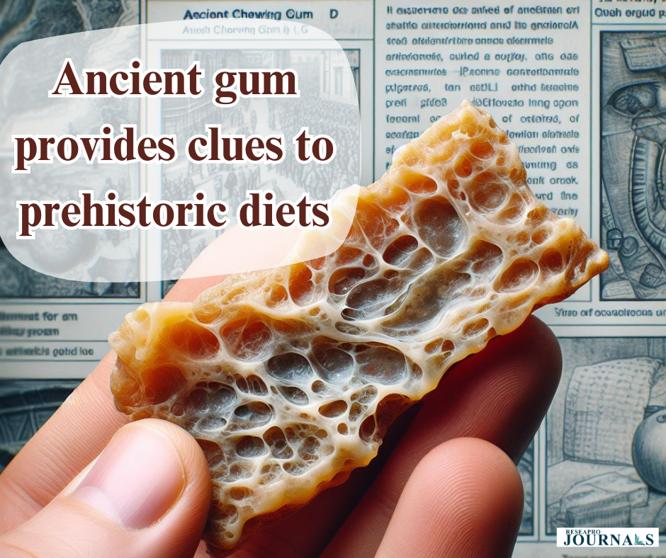 Ancient gum provides clues to prehistoric diets