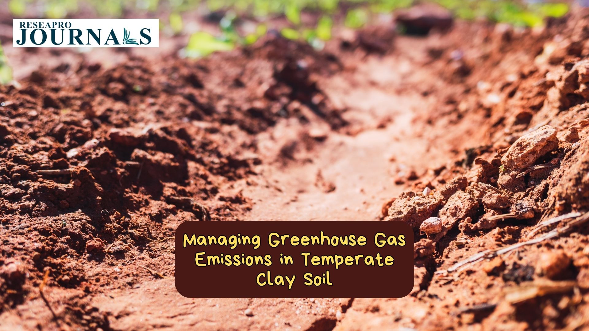 Managing Greenhouse Gas Emissions in Temperate Clay Soil