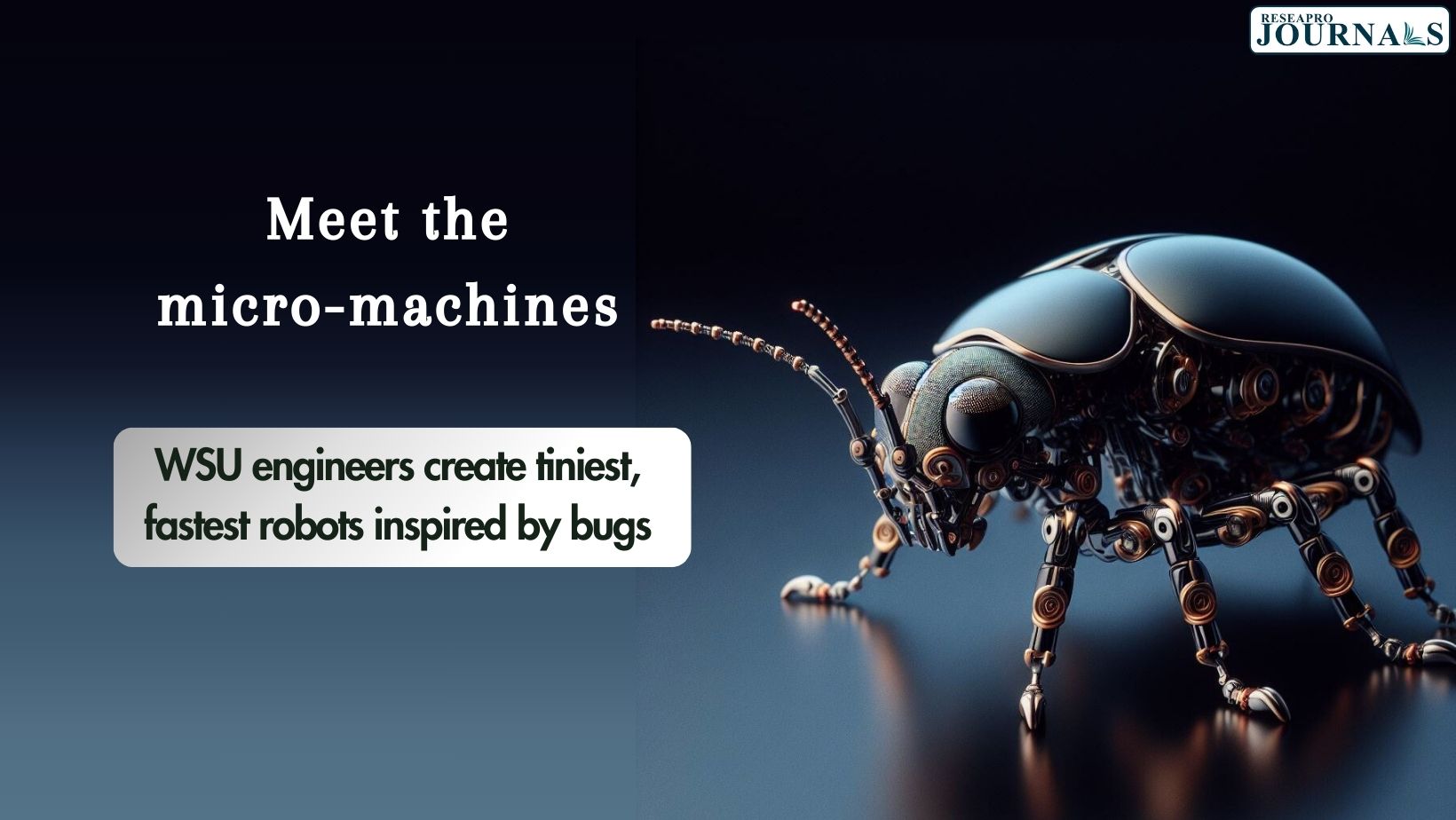 Nature’s Mini Marvels: World’s Smallest Robots Mimic Insects for Big Potential